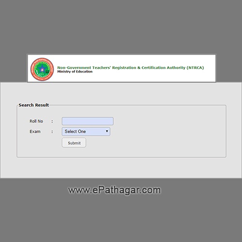 13th NTRCA Non-Govt. Teachers Registration Results 2016