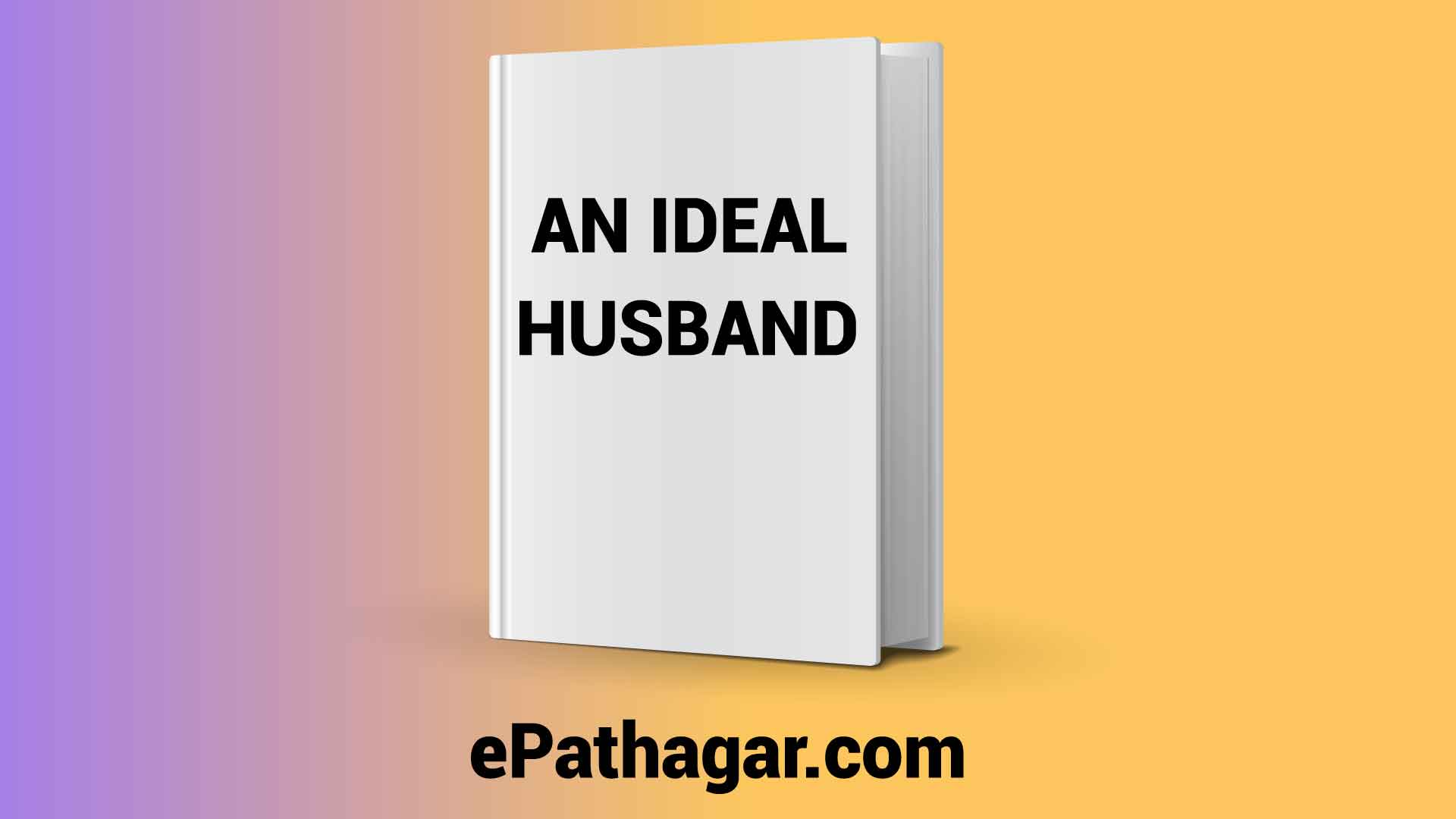 An ideal husband by oscar wild pdf