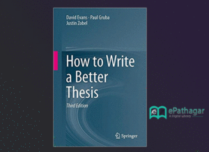 DOWNLOAD HOW TO WRITE A BETTER THESIS (THIRD EDITION) FREE PDF