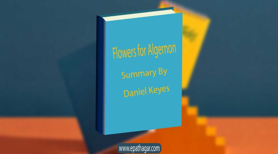 Flowers For Algernon Summary Book Cover Image