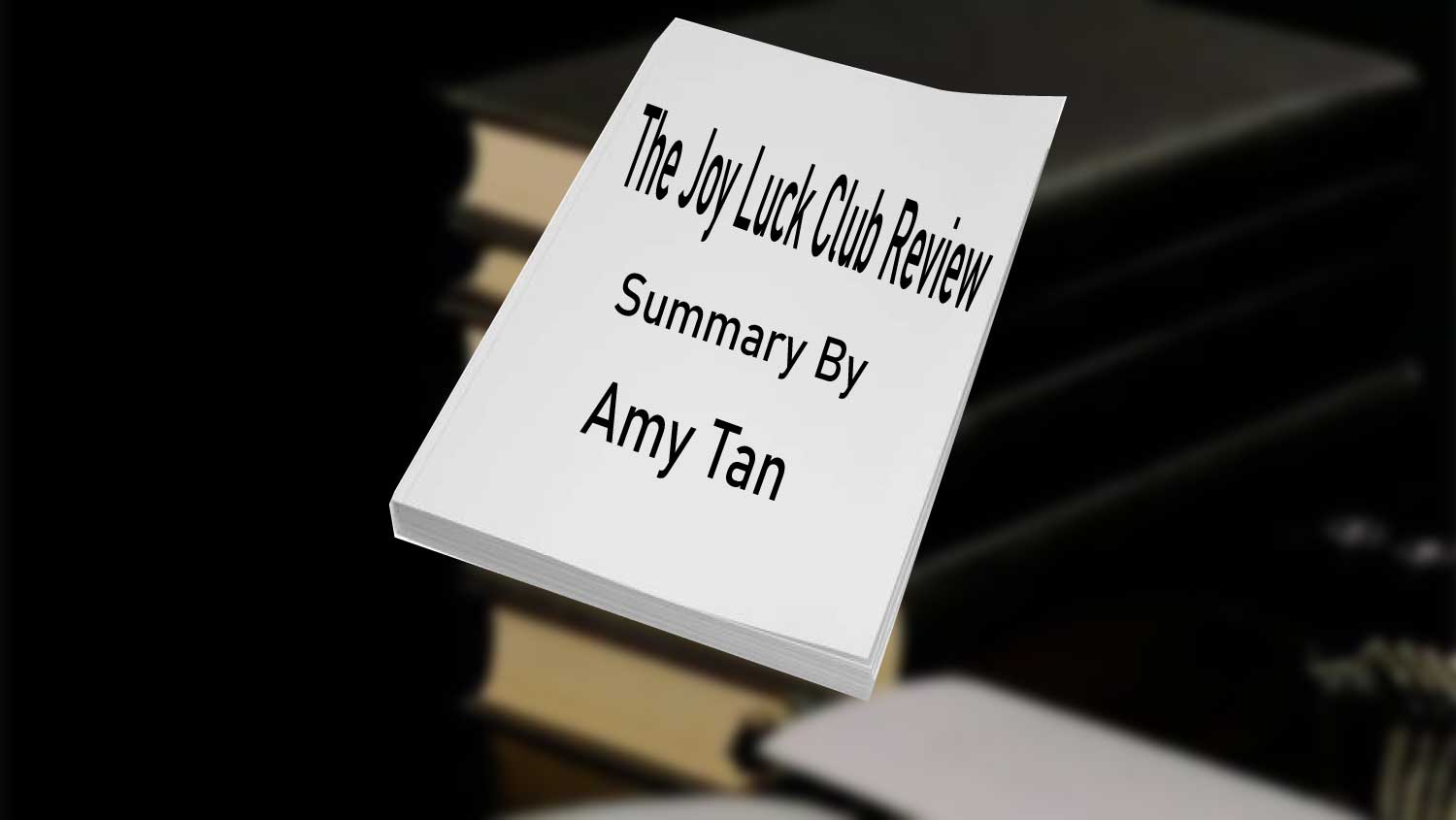 The Joy Luck Club Review With Sparknotes