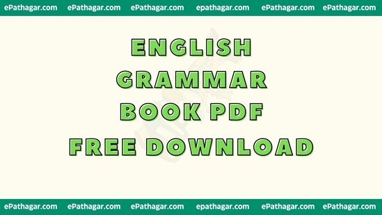 English Grammar Book Pdf