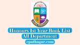 Honours 1st Year Book List 2024