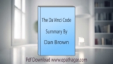 Dan Brown the Da Vinci Code Summary With Review Synopsis